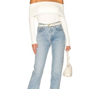 New Enza Costa Sweater Top Revolve XS 2022